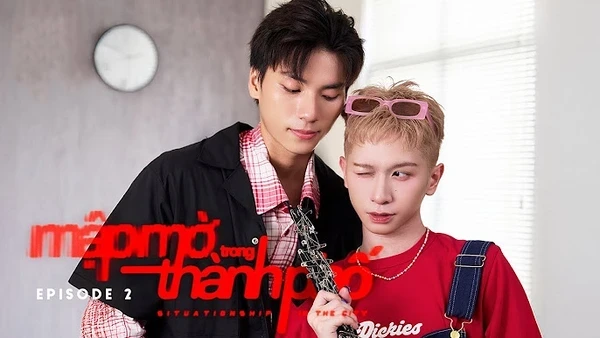  

 "Two characters in 'MẬP MỜ TRONG THÀNH PHỐ' Episode 2."